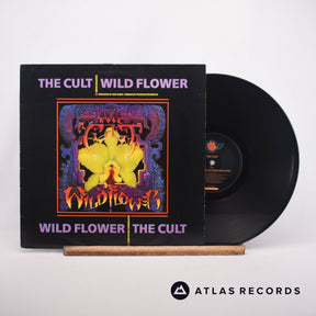 The Cult Wild Flower 12" Vinyl Record - Front Cover & Record