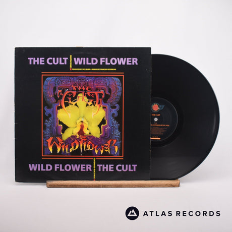 The Cult Wild Flower 12" Vinyl Record - Front Cover & Record