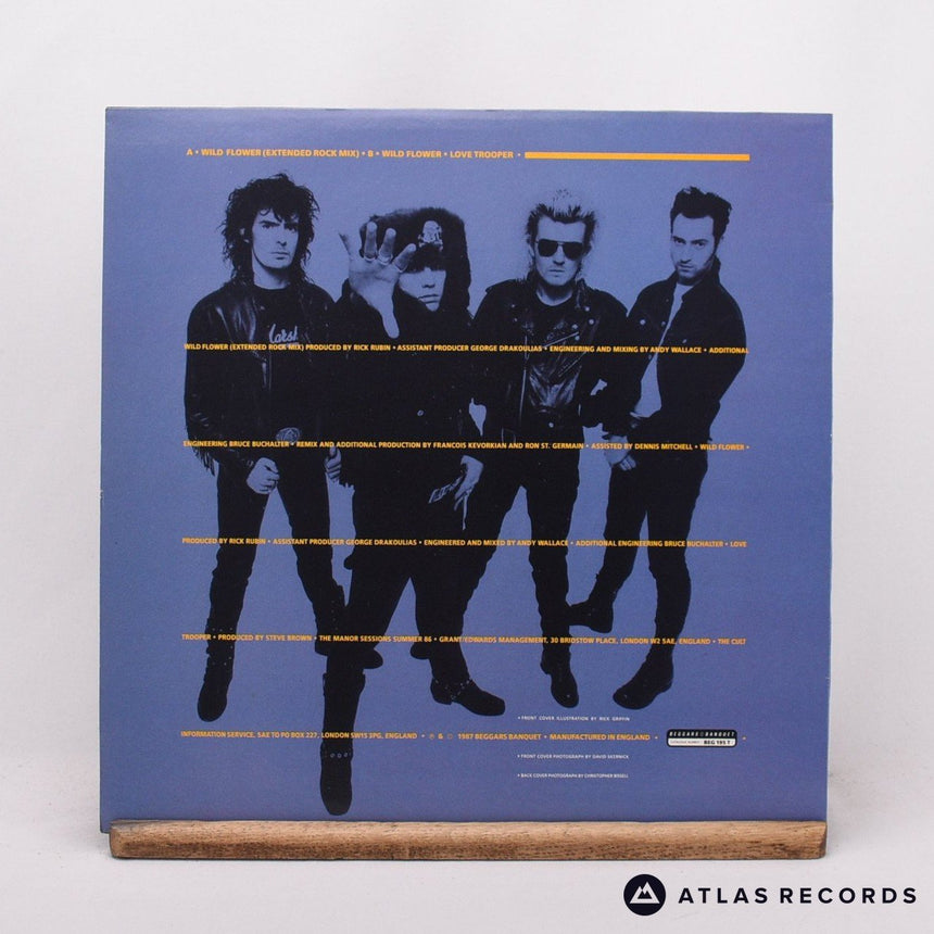 The Cult - Wild Flower - 12" Vinyl Record - EX/EX