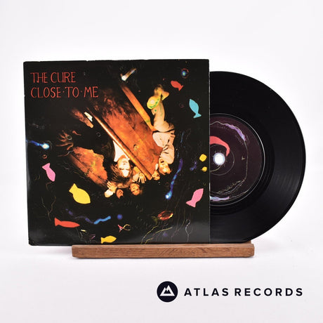 The Cure Close To Me 7" Vinyl Record - Front Cover & Record