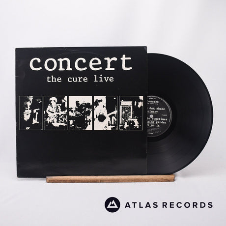 The Cure Concert LP Vinyl Record - Front Cover & Record