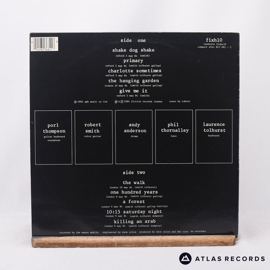 The Cure - Concert (The Cure Live) - A//1 B//2 LP Vinyl Record - VG+/EX