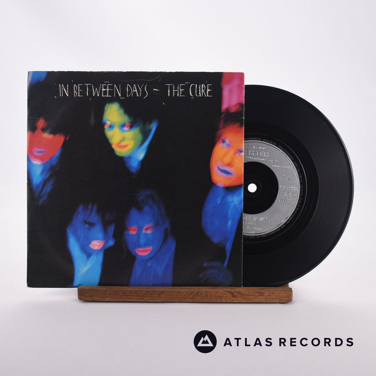 The Cure In Between Days 7" Vinyl Record - Front Cover & Record