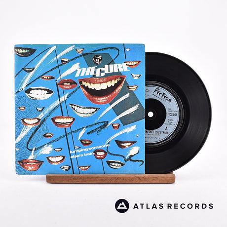 The Cure Jumping Someone Else's Train 7" Vinyl Record - Front Cover & Record