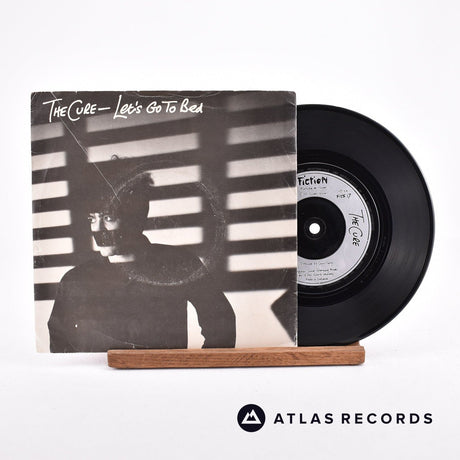 The Cure Let's Go To Bed 7" Vinyl Record - Front Cover & Record