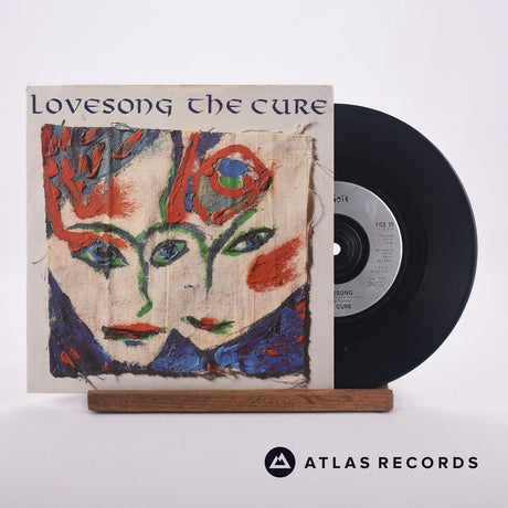 The Cure Lovesong 7" Vinyl Record - Front Cover & Record