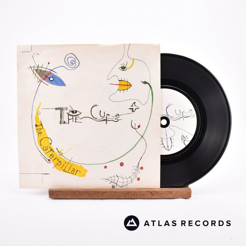 The Cure The Caterpillar 7" Vinyl Record - Front Cover & Record
