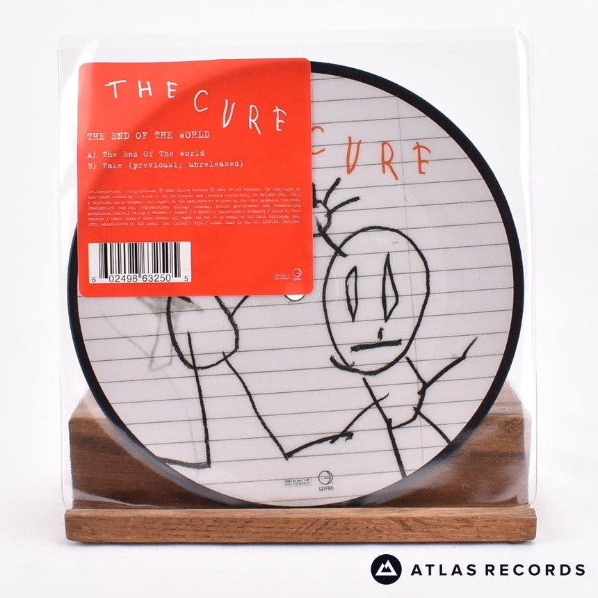 The Cure The End Of The World 7" Vinyl Record - Front Cover & Record