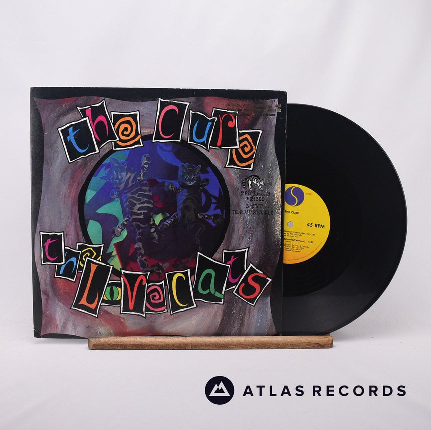 The Cure The Love Cats 12" Vinyl Record - Front Cover & Record