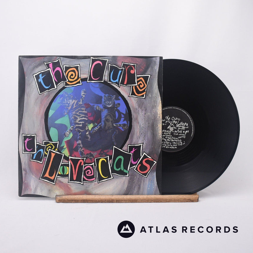 The Cure The Love Cats 12" Vinyl Record - Front Cover & Record