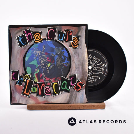 The Cure The Lovecats 7" Vinyl Record - Front Cover & Record