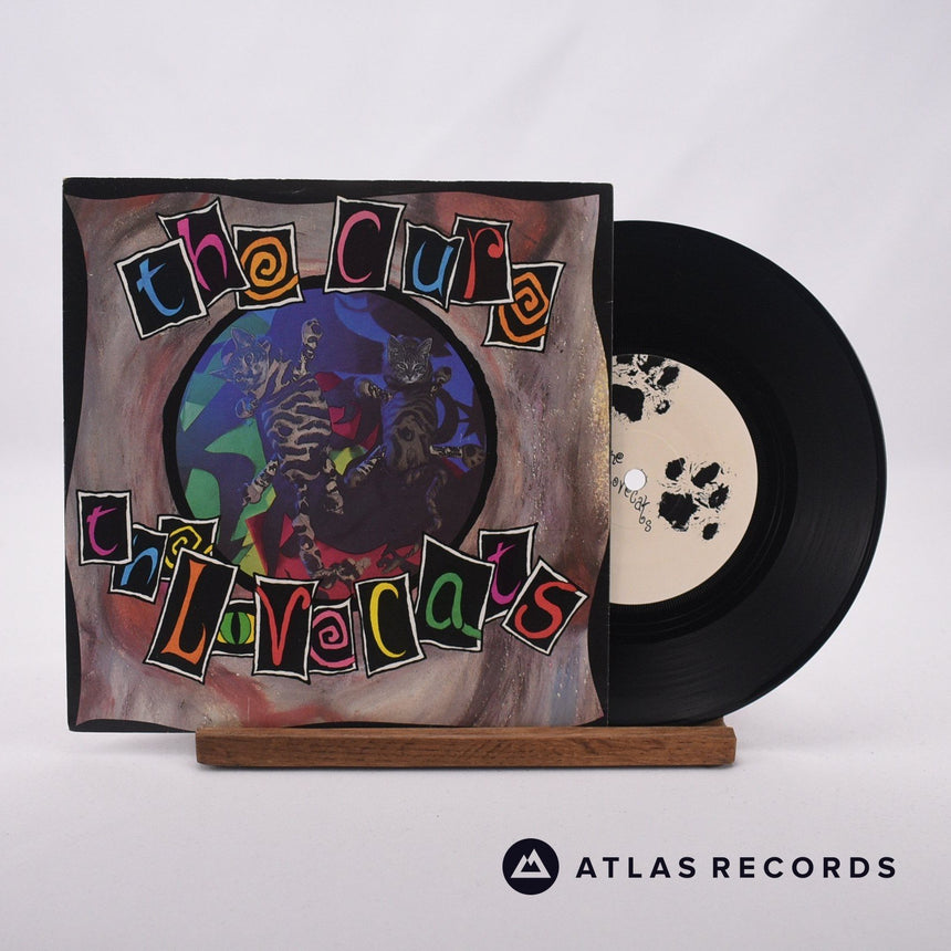 The Cure The Lovecats 7" Vinyl Record - Front Cover & Record