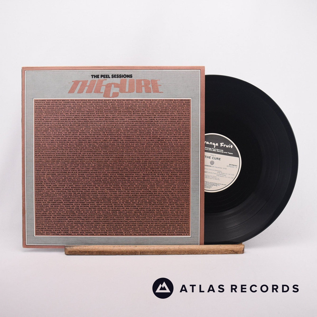 The Cure The Peel Sessions 12" Vinyl Record - Front Cover & Record