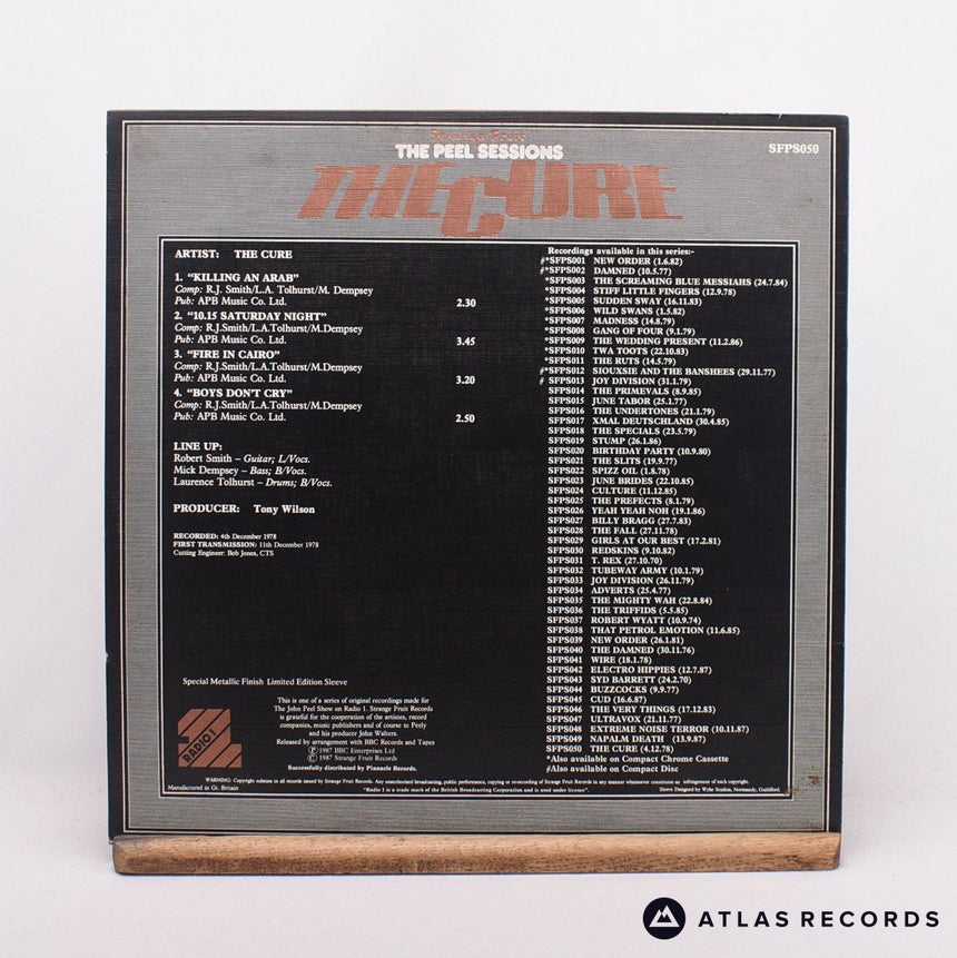 The Cure - The Peel Sessions - 12" Vinyl Record - EX/EX