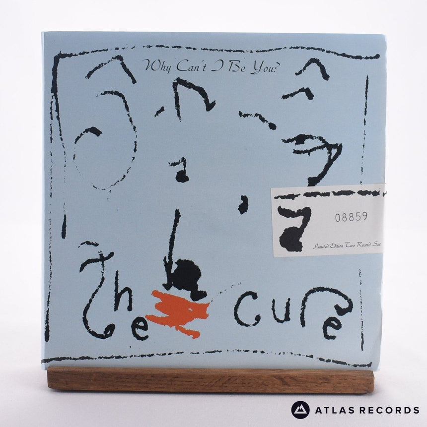 The Cure Why Can't I Be You? 2 x 7" Vinyl Record - Front Cover & Record