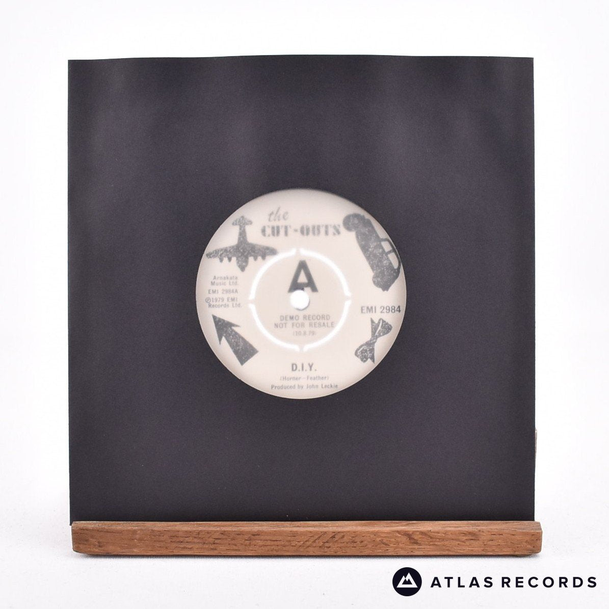 The Cut-Outs D.I.Y. 7" Vinyl Record - In Sleeve