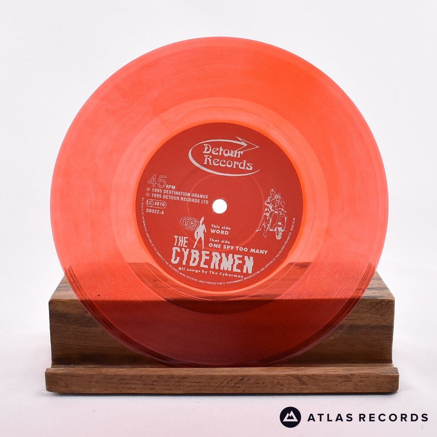 The Cybermen - Word - Red Transparent 7" Vinyl Record - NM/NM