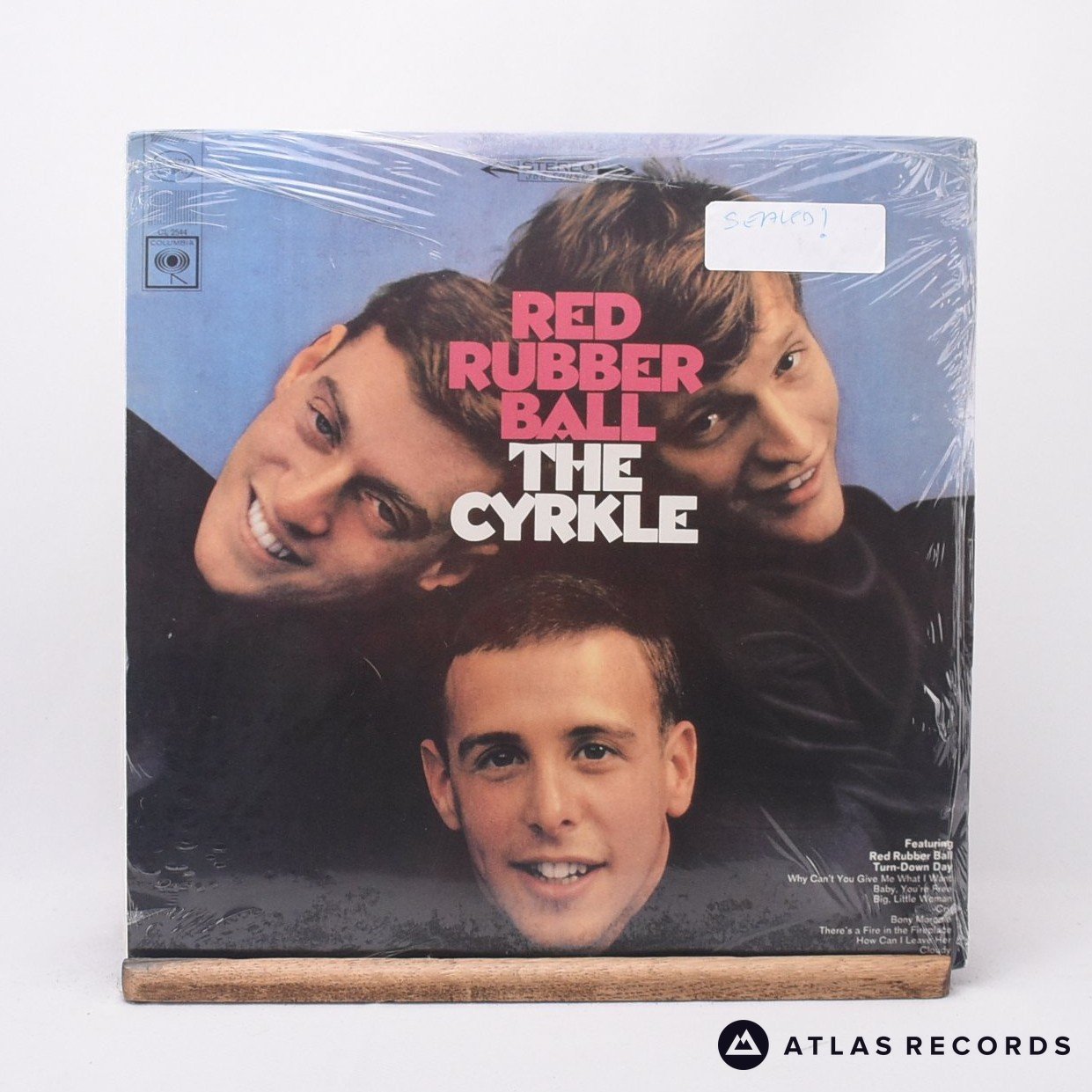 The Cyrkle Red Rubber Ball LP Vinyl Record - Front Cover & Record