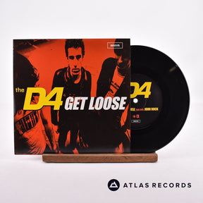 The D4 Get Loose 7" Vinyl Record - Front Cover & Record