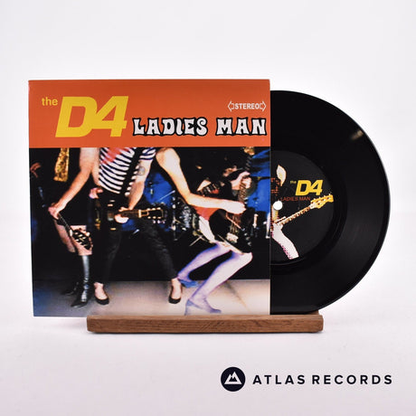The D4 Ladies Man 7" Vinyl Record - Front Cover & Record