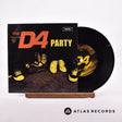 The D4 Party 7" Vinyl Record - Front Cover & Record
