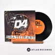 The D4 What I Want 7" Vinyl Record - Front Cover & Record