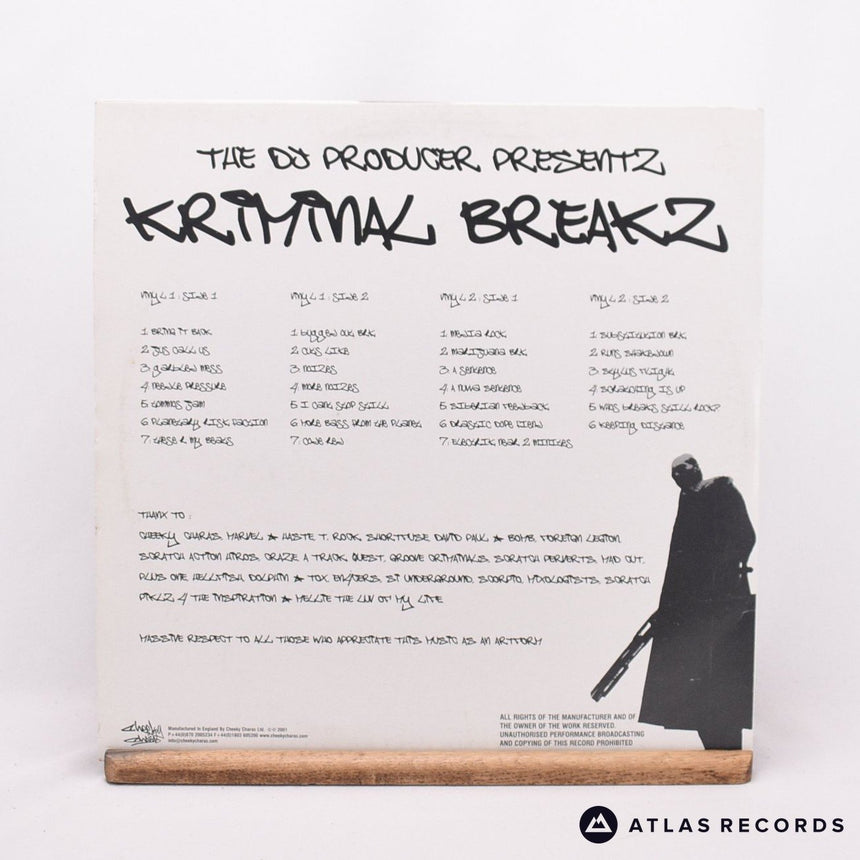 The DJ Producer - Kriminal Breakz - 2 x 12" Vinyl Record - VG+/VG+