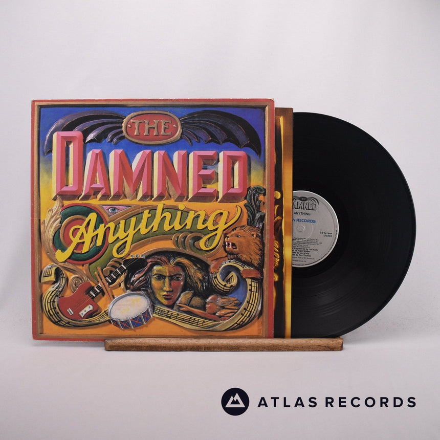 The Damned Anything LP Vinyl Record - Front Cover & Record