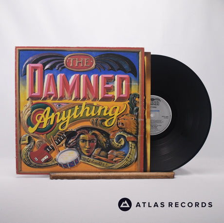 The Damned Anything LP Vinyl Record - Front Cover & Record