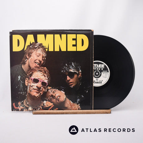 The Damned Damned Damned Damned LP Vinyl Record - Front Cover & Record