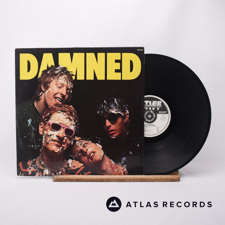 The Damned Damned Damned Damned LP Vinyl Record - Front Cover & Record