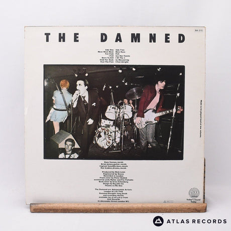 The Damned - Damned Damned Damned - Repress France A B LP Vinyl Record - VG/VG+