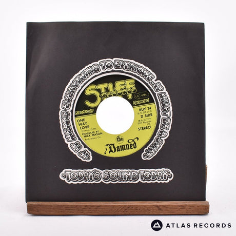 The Damned - Don't Cry Wolf - Pink 7" Vinyl Record - EX/NM