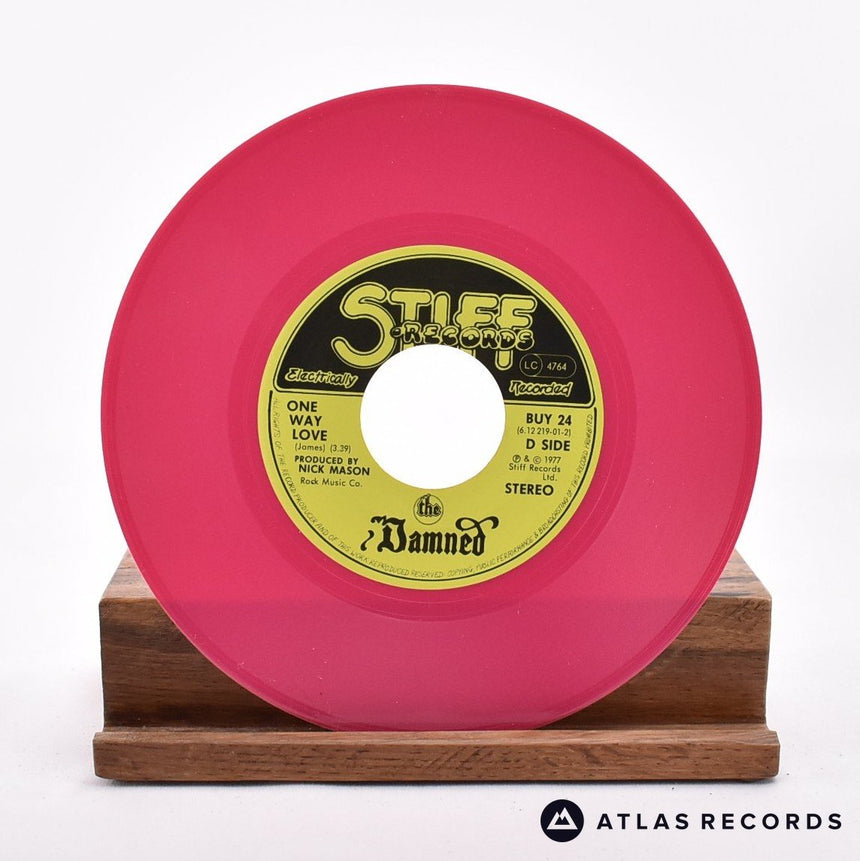 The Damned - Don't Cry Wolf - Pink 7" Vinyl Record - EX/NM