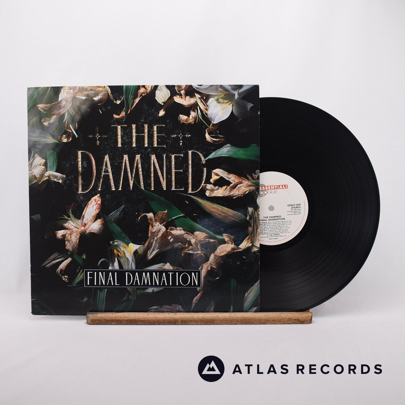 The Damned Final Damnation LP Vinyl Record - Front Cover & Record