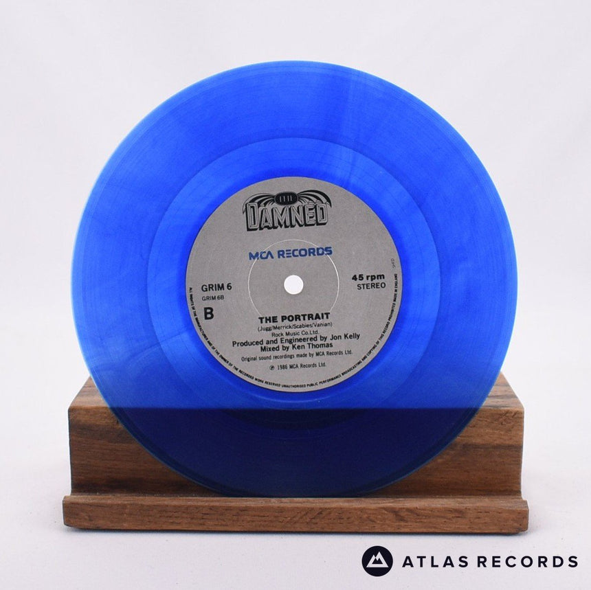 The Damned - Gigolo - Blue Transparent Limited Edition 7" Vinyl Record - EX/EX