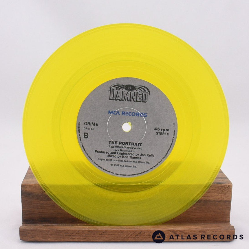 The Damned - Gigolo - Yellow Transparent 7" Vinyl Record - VG+/EX