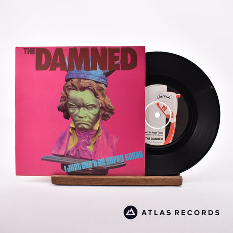 The Damned I Just Can't Be Happy Today 7" Vinyl Record - Front Cover & Record