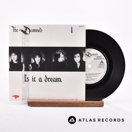 The Damned Is It A Dream 7" Vinyl Record - Front Cover & Record