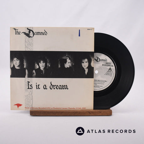 The Damned Is It A Dream 7" Vinyl Record - Front Cover & Record
