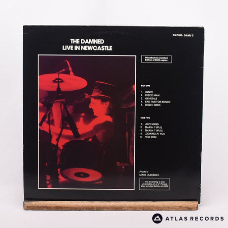 The Damned - Live In Newcastle - Limited Edition LP Vinyl Record - VG+/EX