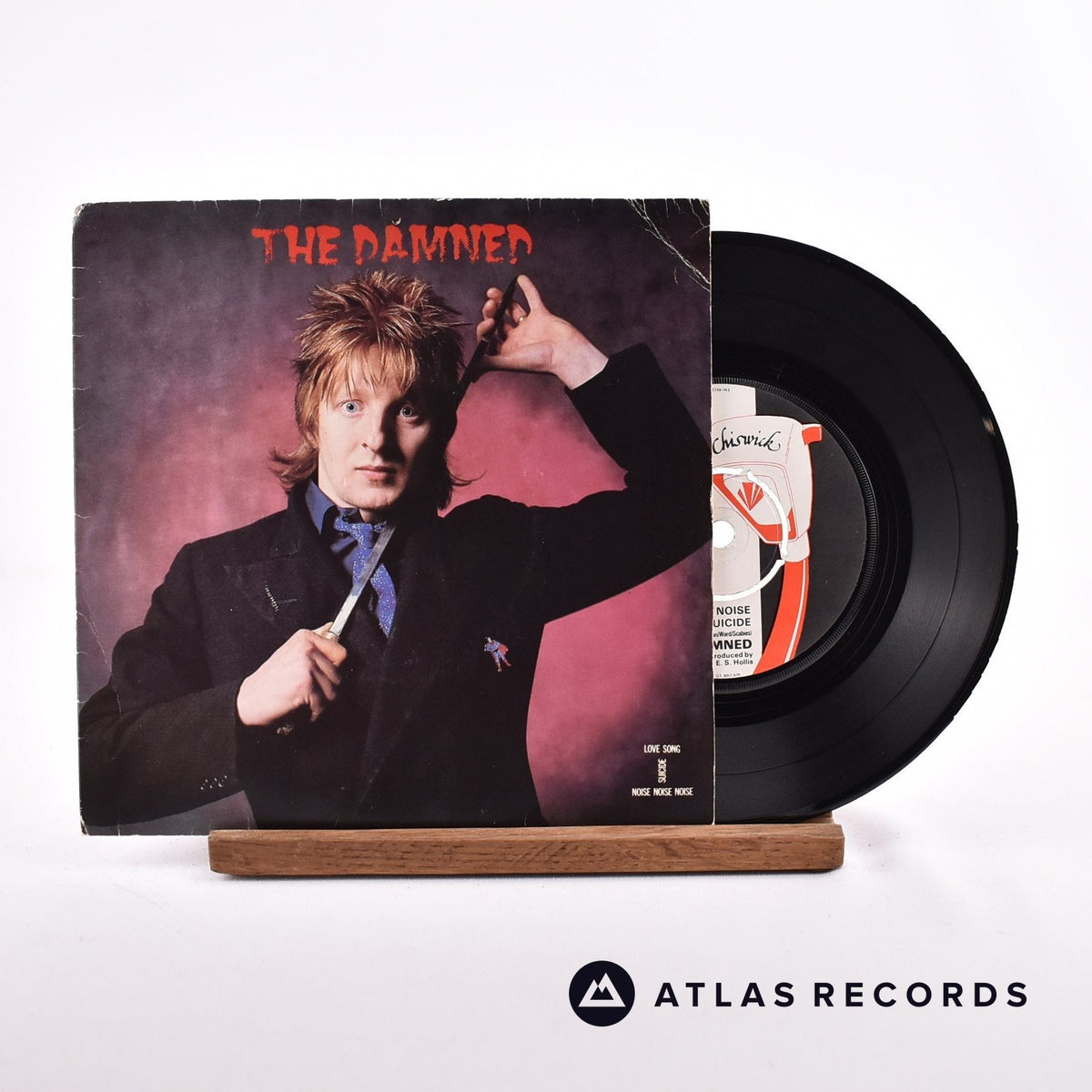 The Damned Love Song 7" Vinyl Record - Front Cover & Record