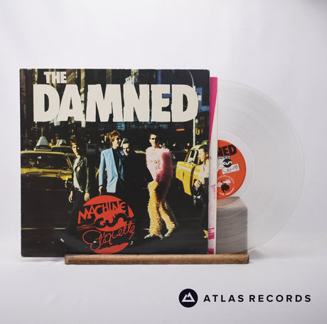 The Damned Machine Gun Etiquette LP Vinyl Record - Front Cover & Record