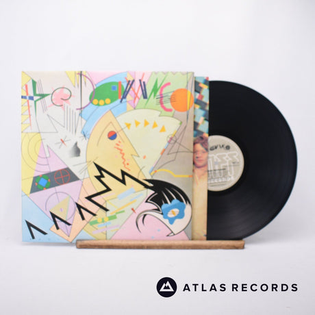 The Damned Music For Pleasure LP Vinyl Record - Front Cover & Record