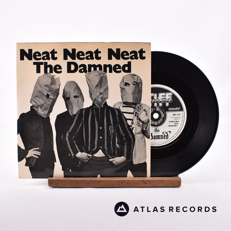 The Damned Neat Neat Neat 7" Vinyl Record - Front Cover & Record