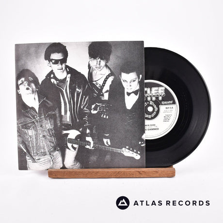 The Damned New Rose 7" Vinyl Record - Front Cover & Record