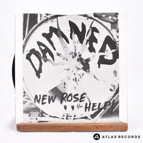 The Damned - New Rose - Reissue 7" Vinyl Record - EX/EX