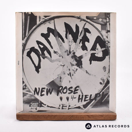 The Damned - New Rose - Repress 7" Vinyl Record - VG+/EX