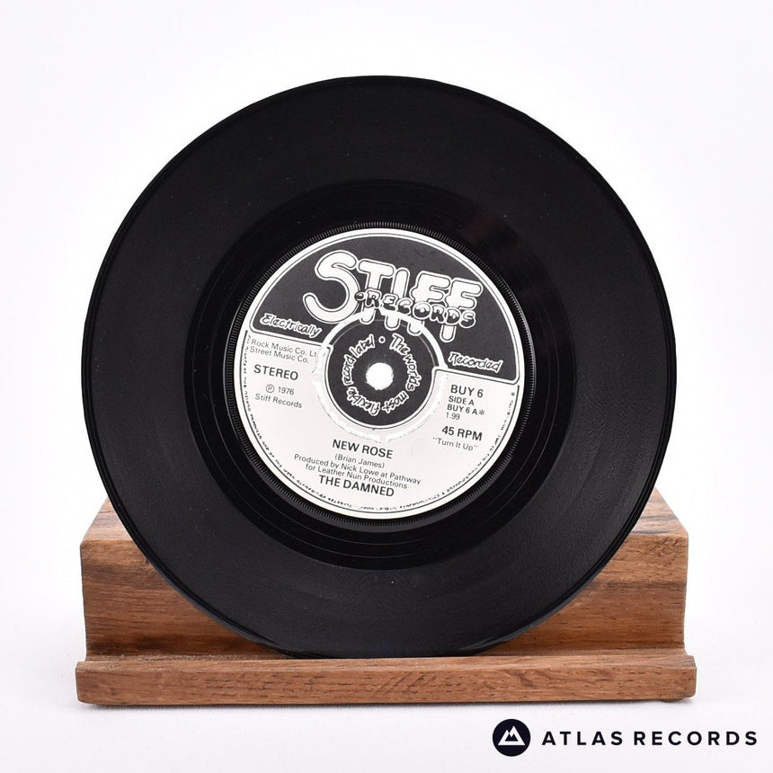 The Damned - New Rose - 7" Vinyl Record - VG+/EX