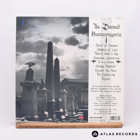 The Damned - Phantasmagoria - Orlake A//2 B=4 LP Vinyl Record - EX/EX